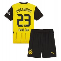 Maglia Calcio Borussia Dortmund Emre Can #23 Prima Divisa Bambino 2024-25 Manica Corta (+ pantaloncini)